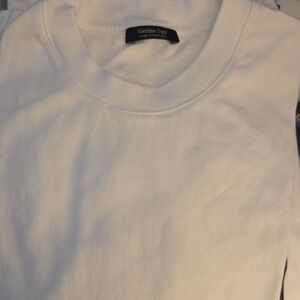 Massimo Dutti Classic White Pullover